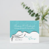 ダーラ[スパブルー]葉書 ポストカード (スタンド正面)