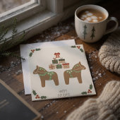 ダーラ・ホース スカンジナビアのクリスマスカード 招待状