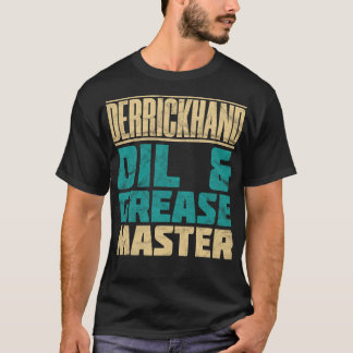 ダーリクハンド油及びグリースマ動揺してスター Tシャツ