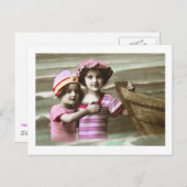 ダーリングアンティークフランスのはがきデザイン ポストカード (正面/裏面)