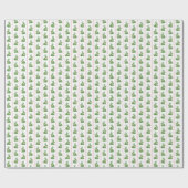 ダーリングトピアスピンクボウベイビーガールシャワー ラッピングペーパー (フラット)