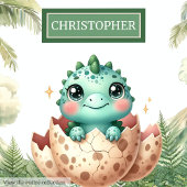 ダーリングハッチングスーンベビー恐竜ベビー枕 クッション