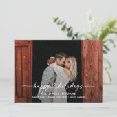 ダーリングハートハッピーホリデーズフォトカード シーズンカード (スタンド正面)