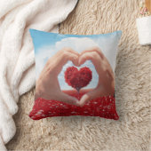 ダーリングハートバレンタインデー クッション (ブランケット)