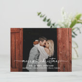 ダーリングハートメリークリスマスフォトカード シーズンカード (スタンド正面)