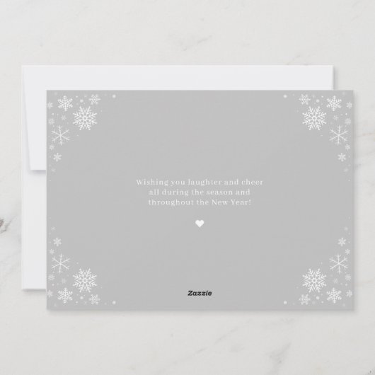 ダーリングハートメリークリスマスフォトカード シーズンカード (裏面)