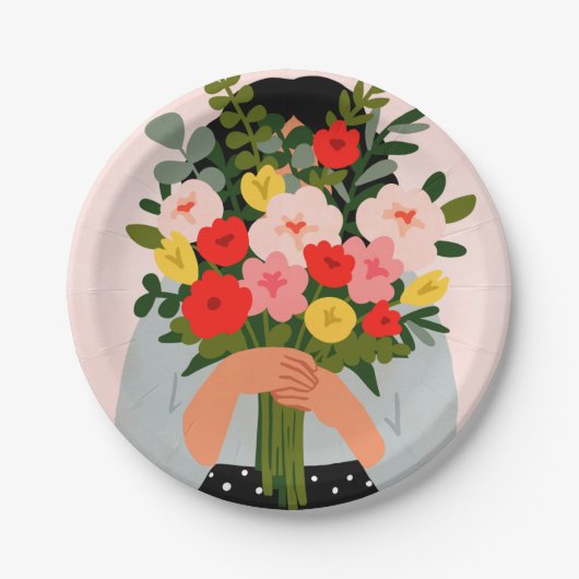 ダーリングヴァレンタイン2世 ペーパープレート (正面)