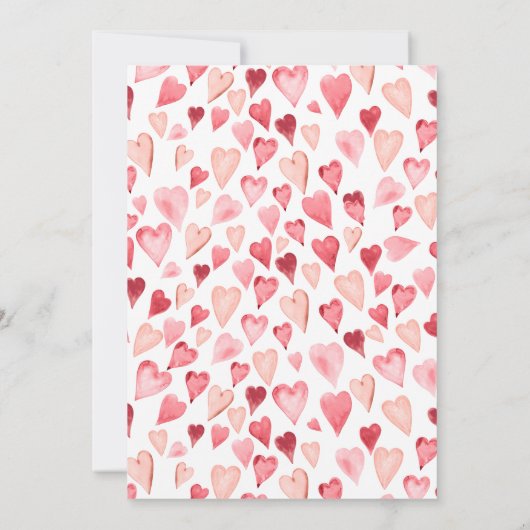 ダーリンスウィートアールベビーシャワー招待状 招待状 (裏面)