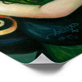 ダーリンドラゴンリングVアートプリントドラゴンフェアリー ポスター (角)