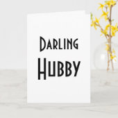 ダーリンハビーハッピーバースデー カード (黄色い花)