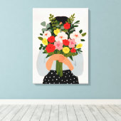 ダーリンバレンタインII キャンバスプリント (インサイチュ (ウッドフロア))