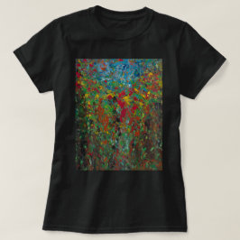 ダーリン・ジョーンズによるブルーTシャツに Tシャツ
