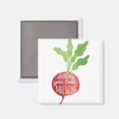 ダーリン、君はひどく見える | food pun マグネット (正面/裏面)