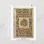 ダーローの本のマスターによるカーペットページ ポストカード (正面/裏面)