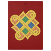 ダーロー結び糸細工2016 クリップボード (裏面)