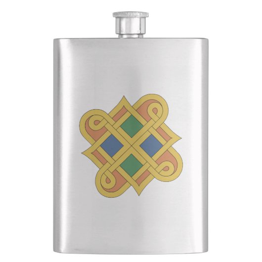 ダーロー結び糸細工2016 フラスク (正面)