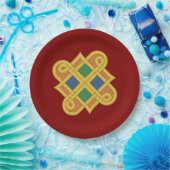 ダーロー結び糸細工2016 ペーパープレート (パーティー)