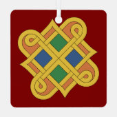 ダーロー結び糸細工2016 メタルオーナメント (裏面)