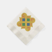 ダーロー結び糸細工2016 縁ありカクテルナプキン (角)