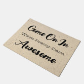 ダーンかわいらしド素晴らしアマット ドアマット (アングル)