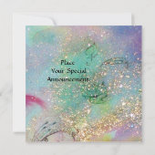 「ダーンの妖精」マジックゴールドスパークル 案内状 (裏面)