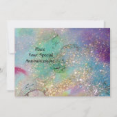 「ダーンの妖精」マジックゴールドスパークル 案内状 (裏面)