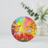 ダーンの妖精 , マジック ブルー ゴールド スパークル 招待状 (スタンド正面)