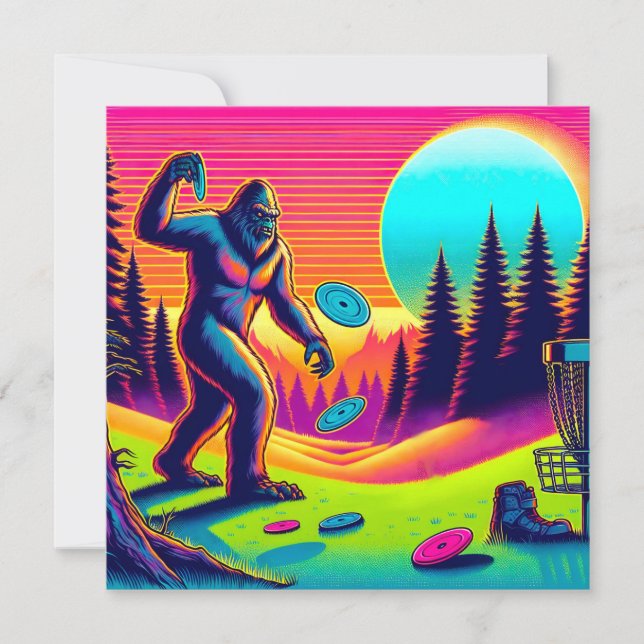 ダーンツリーズ | Bigfoot Diskゴルフユーモア (正面)