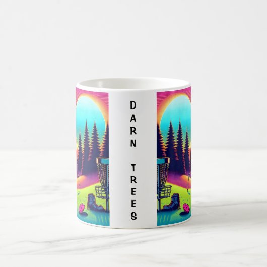 ダーンツリーズ | Bigfoot Diskゴルフユーモア コーヒーマグカップ (中央)