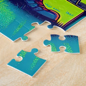 ダーンツリーズ | Bigfoot Diskゴルフユーモア ジグソーパズル (側面)