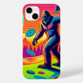 ダーンツリーズ | Bigfoot Diskゴルフユーモア Case-Mate iPhoneケース (裏面)