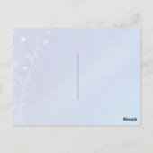 ダーンテの門の木々 ビジネス マーケティング ポストカード (裏面)