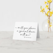 ダ結婚ディー・ドーター・ファース頼トダンス カード (黄色い花)