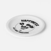 ダ遊ーツの幸せは3人の窮地 ペーパープレート (アングル)