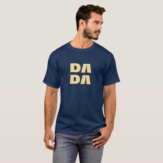 ダ・ダ。 Tシャツ (正面フル)