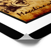 ダ・チョッパに行く – レオナルド・ダ・ヴィンチ・ヘリコプター ポスター (角)