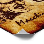 ダ・チョッパに行く – レオナルド・ダ・ヴィンチ・ヘリコプター ポスター (角)