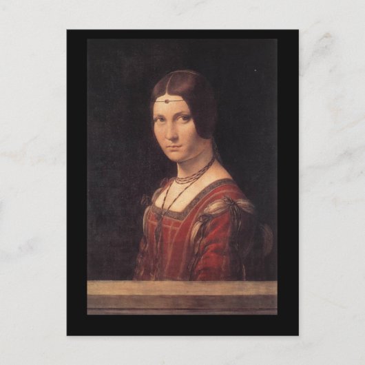 ダ・ヴィンチのはがき ポストカード (正面)