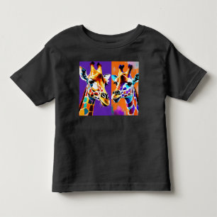 「ダ・ヴィンチのキリン:オレンジの最高傑作 トドラーTシャツ