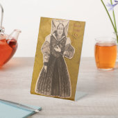 ダ・ヴィンチのペデスタル・サイン、4" X 6" 台座サイン (インサイチュ)