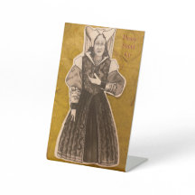 ダ・ヴィンチのペデスタル・サイン、4" X 6"