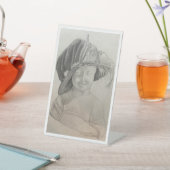 ダ・ヴィンチのペデスタル・サイン、4" X 6" 台座サイン (インサイチュ)