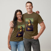 ダ・ヴィンチのモナ・リザ Tシャツ (ユニセックス)