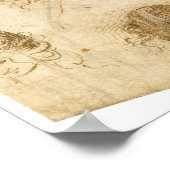 ダ・ヴィンチのレ失ったダ絵画・ウーマン勉強 ポスター (角)