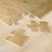 ダ・ヴィンチのヴィトルヴィアン・マン ジグソーパズル (側面)