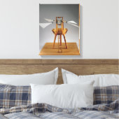 ダ・ヴィンチデザインのモデル再構築 キャンバスプリント (インサイチュ (寝室))