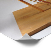 ダ・ヴィンチデザインのモデル再構築 ポスター (角)