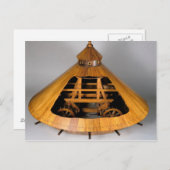 ダ・ヴィンチデザインのモデル再構築 ポストカード (正面/裏面)