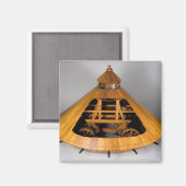 ダ・ヴィンチデザインのモデル再構築 マグネット (正面/裏面)