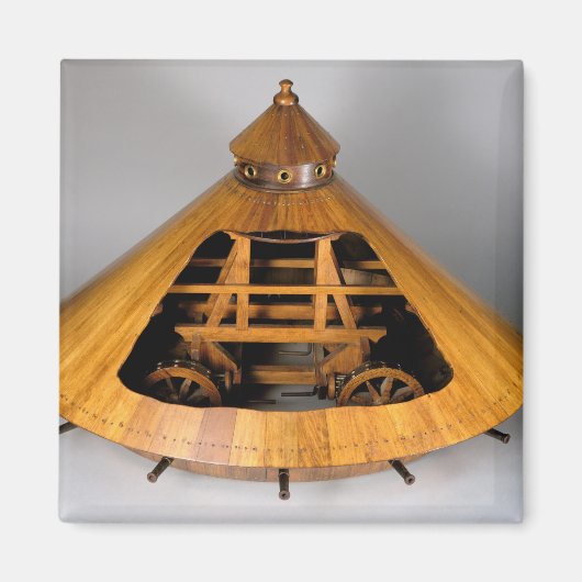 ダ・ヴィンチデザインのモデル再構築 マグネット (正面)